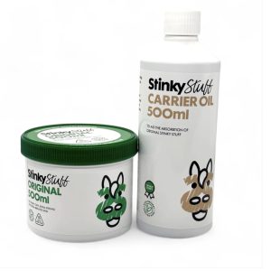 Rub to soothe itchy skin, effective against mud, minor cuts & promote hair regrowth