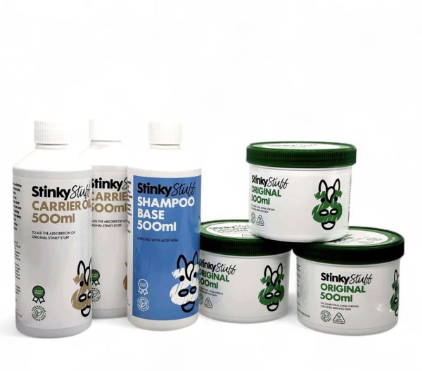 Large Pack to soothe itchy skin, effective against mites/mud & mix an effective fly spray