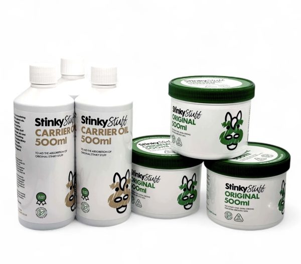 Large Pack to soothe itchy skin, effective against mud, minor cuts & promote hair regrowth
